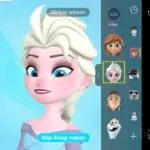 samsung galaxy s9 frozen ar emoji elsa