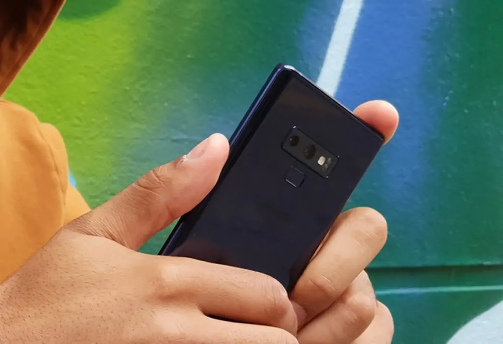 samsung galaxy note 9 camera foto's versus iPhone X en S9 Plus