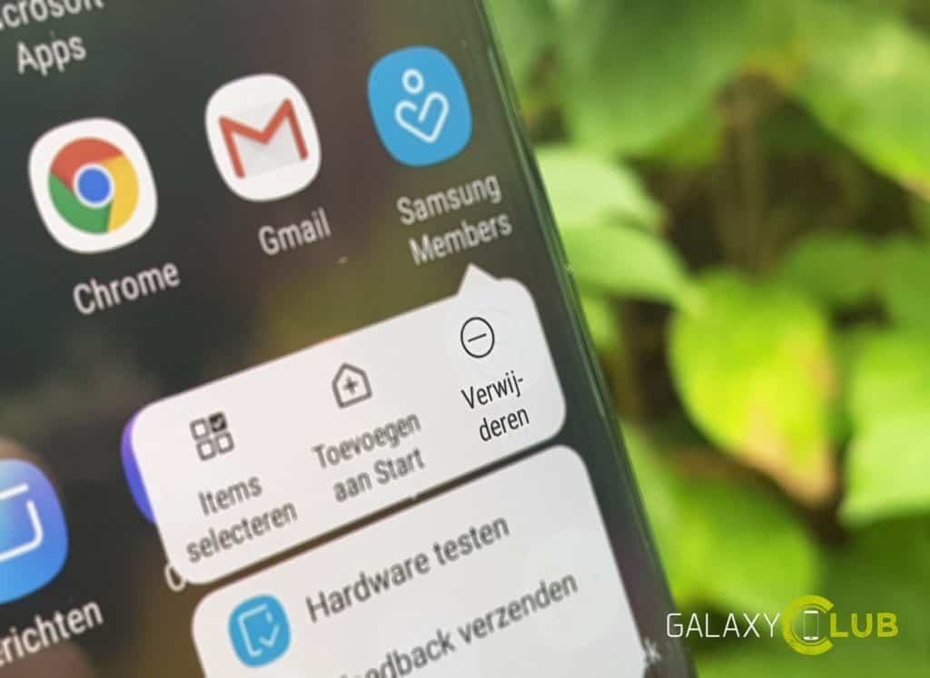 samsung galaxy s8 s9 a8 note tip apps bloatware vewijderen uitschakelen verbergen