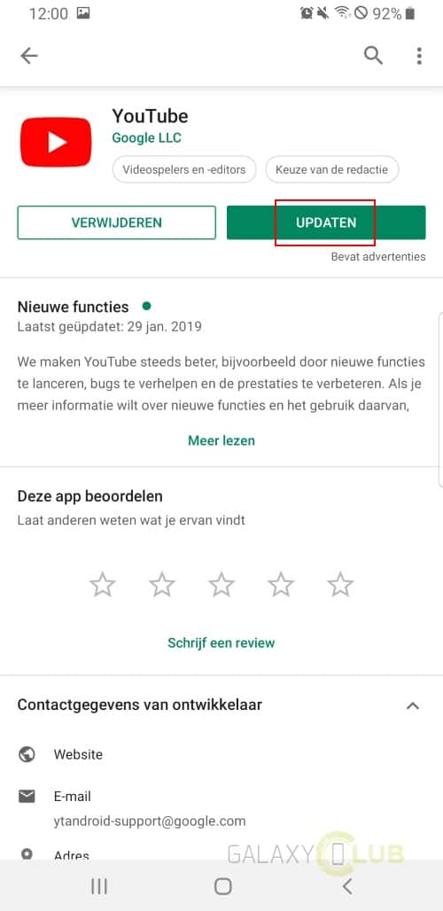 Samsung Galaxy en de Android 9: bugs in apps oplossen na de Samsung Galaxy en de Android 9: bugs in apps oplossen na de