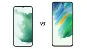 Samsung Galaxy S22 versus S21 FE, vergelijking