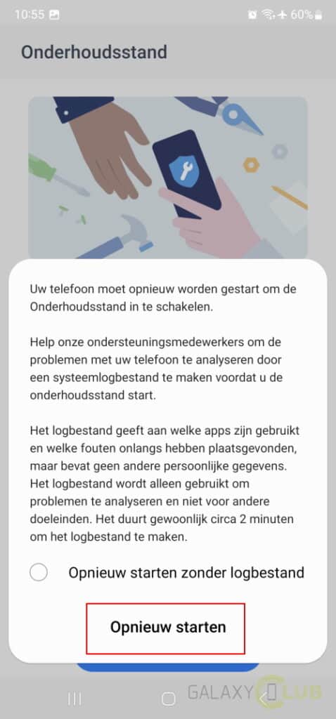 Logbestand maken