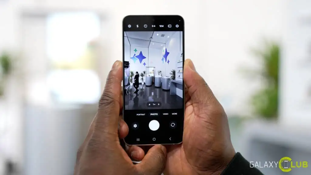 Samsung Galaxy S24 camera op Instagram en Snapchat